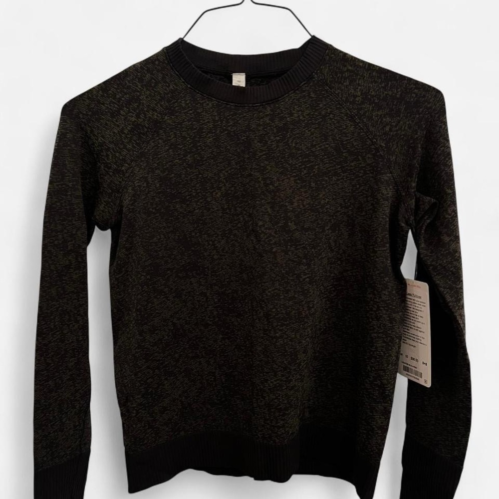 lululemon athletica dark heather tight longsleeve